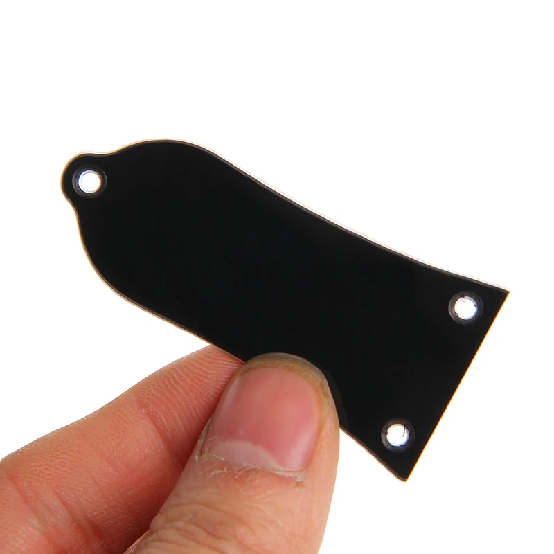 3 Holes Bell Shape Plastic Bell Style Electric Guitar Truss Rod Cover For Gibson