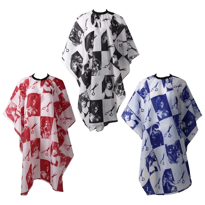 

Salon Hair Cut Hairdressing Hairdresser Waterproof Barbers Cape Gown Cloth New