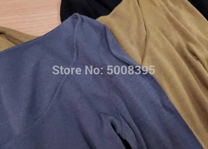 Трикотажные топы [ElfStyle] голубого цвета из вискозы с вырезом лодочкой и на спине