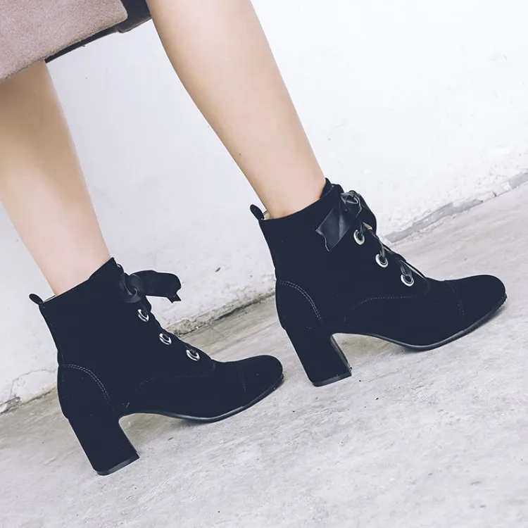 Обувь больших размеров модные трендовые европейские и американские ботинки с