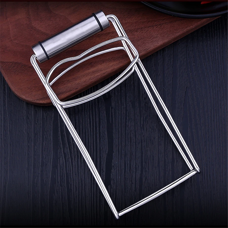 

6 Pcs Stainless Steel Foldable Dish Plate Bowl Clip Tong Hot Plate Gripper Crockery Holder Clamp Tongs Kitchen Tools Wholesale