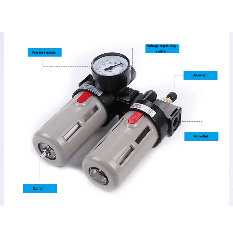 BFC4000 бесплатная доставка 1/2 &quotРегулятор воздушного фильтра комбинированный