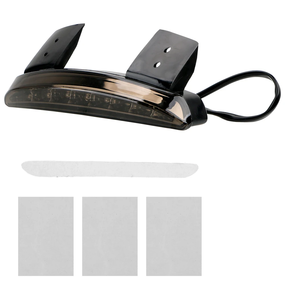 Светодиодный задний фонарь LEEPEE Fender Edge Красный стоп сигнал для мотоцикла XL 883 1200