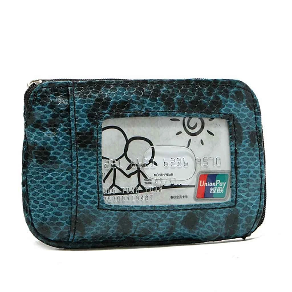 Aelicy новые модные дизайнерские женские кошельки со змеиным узором кожаные