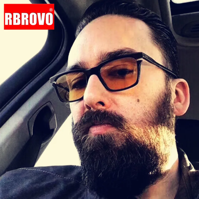 RBROVO, квадратные поляризованные солнцезащитные очки для мужчин,, поляризованные солнцезащитные очки для мужчин/женщин, винтажные очки для мужчин, зеркальные, Gafas De Sol Hombre