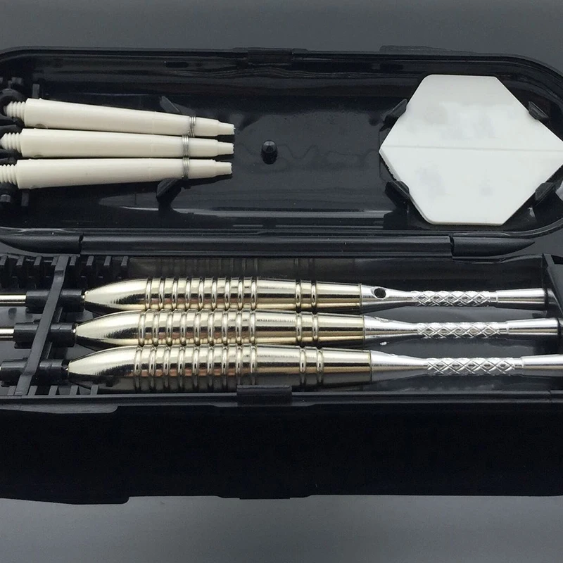 3 шт./компл. профессиональный Дротика s Free Carry Box 24g25g черный золотой цвет стальной