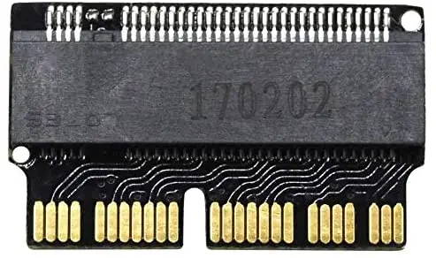 

5 шт./лот m.2 адаптер PCIe M2 на SSD для MacBook Air Pro Retina 2013 2014 2015 2016 2017 NVME/AHCI SSD A1465 A1466 A1398 A1502