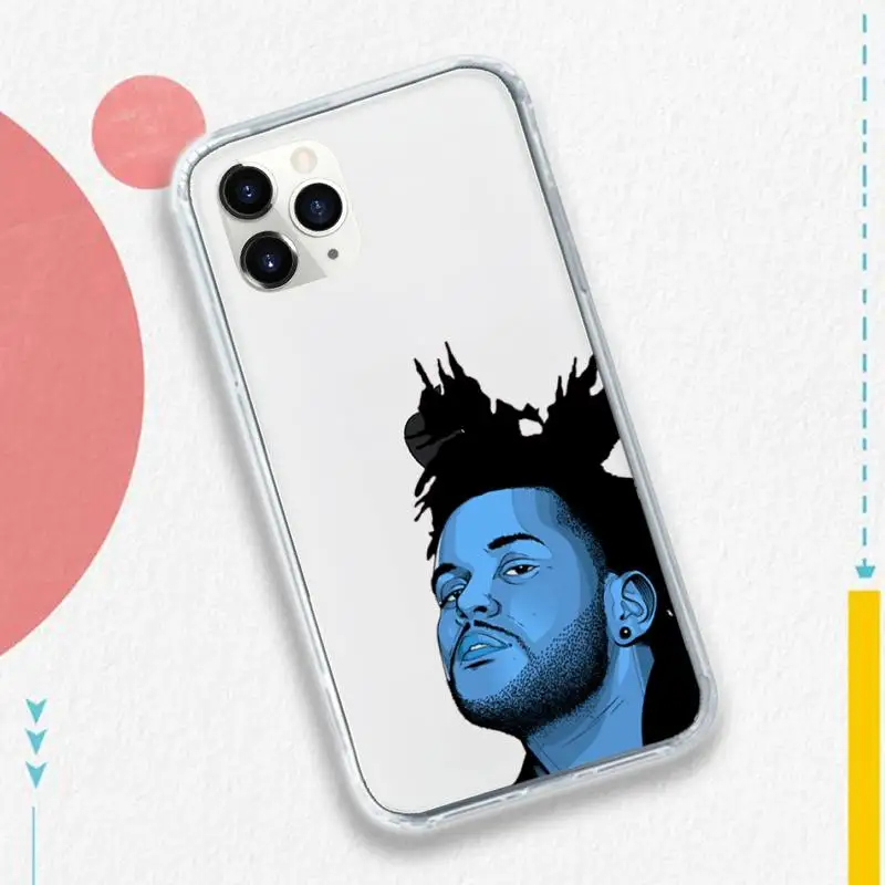 

Rapper The Weeknd XO singer Phone Case Transparent soft For iphone 5 5s 5c se 6 6s 7 8 11 12 plus mini x xs xr pro max