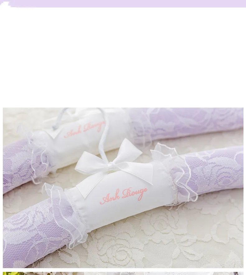 10 шт. Высококачественная Красивая розовая фиолетовая кружевная атласная