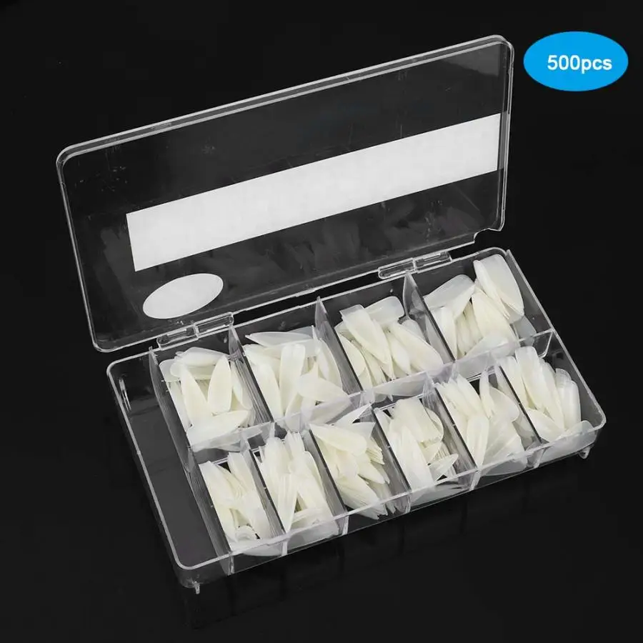 Накладные ногти 500 шт. профессиональные носимые накладные для маникюра своими