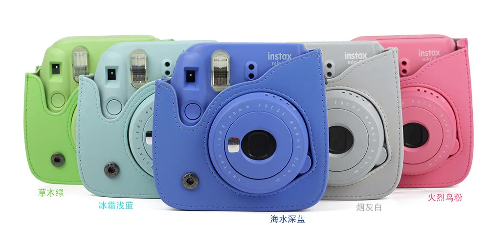 Caiul/caiul Polaroid Mini8/8+/9 чехол для камеры цифровой защитный чехол для камеры кожаный чехол для камеры
