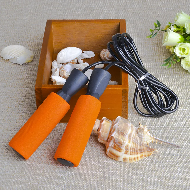 

Sponge Handles Jump Ropes Skipping Rope Speed Skipping Rope for Adult and Kids Home fitness equipment jumping rope