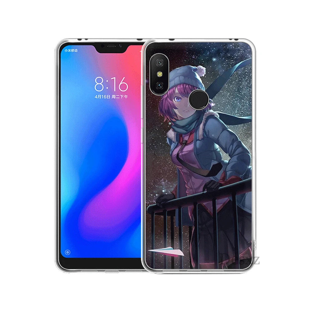 Мобильный чехол для телефона Xiaomi Redmi 7A K20 GO 7 4 Prime 3S 3 5 6 7Pro S2 4A 5A 6A крышка Senjougahara Hitagi