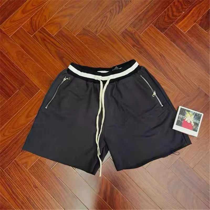 Шорты Askyurself мужские и женские повседневные короткие штаны с кулиской черные
