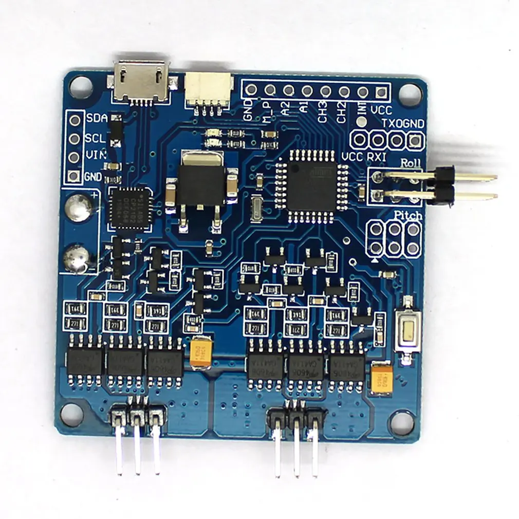 2-осевой бесщеточный карданный контроллер Модуль платы BGC2.2 MOS 3 1 большой ток