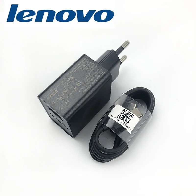 Оригинальное быстрое зарядное устройство Lenovo адаптер питания ЕС QC 3 0 кабель