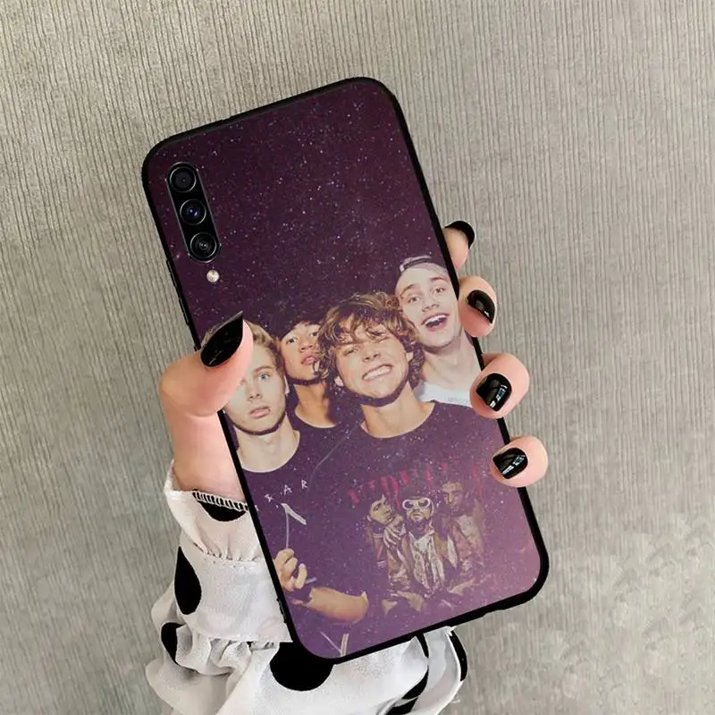 

5 Sos band fashion singer Phone Case For Samsung Galaxy A 3 6 7 8 10 21 01 11 31 91 10S 20S 30S 50S PLUS