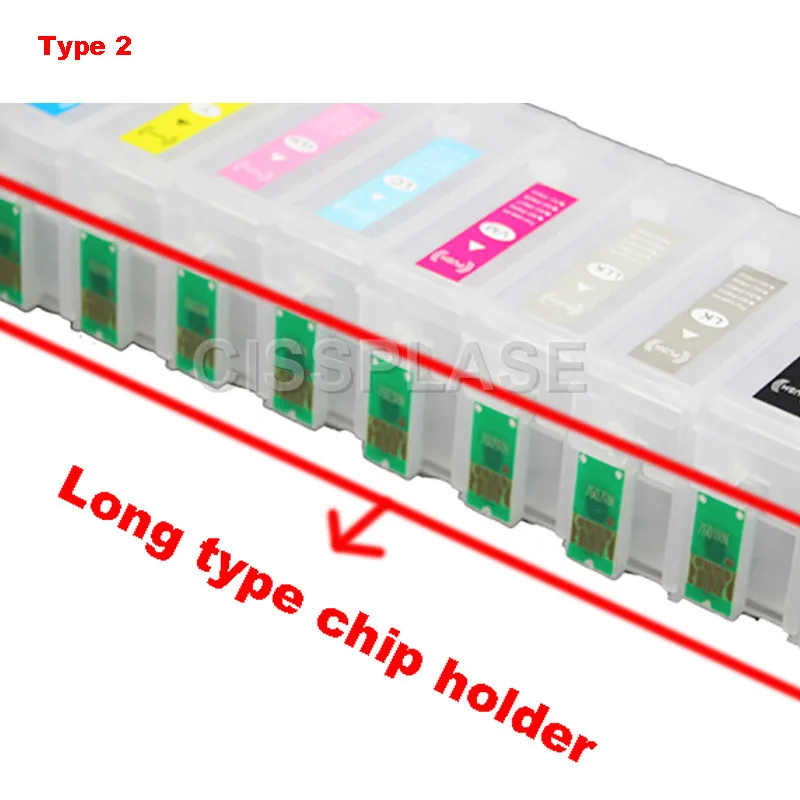CISSPLAZA 1 комплект пустых пополняемых картриджей для чернил совместимых с Epson P600