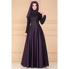 Длинное кружевное платье в национальном стиле для мусульманской вечеринки Рамадан, юбка для выступлений, Саудовская Аравия, исламское платье
