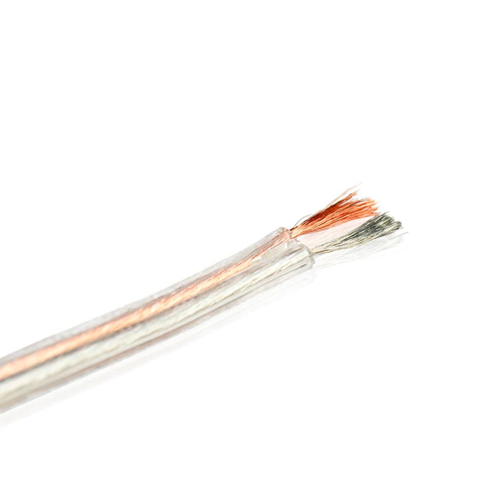 TRIUMPHCABLE 10 метров спикер кабель 0 5/0 75/1 0/1 5/2 0/2 5/3 мм ПВХ луженая медь золото и серебро