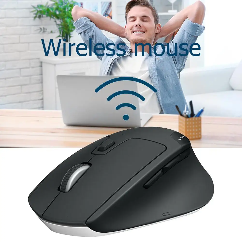 Logitech M720 триатлона компьютерные Bluetooth Двухрежимная 2 4 ГГц Беспроводной Мышь мыши