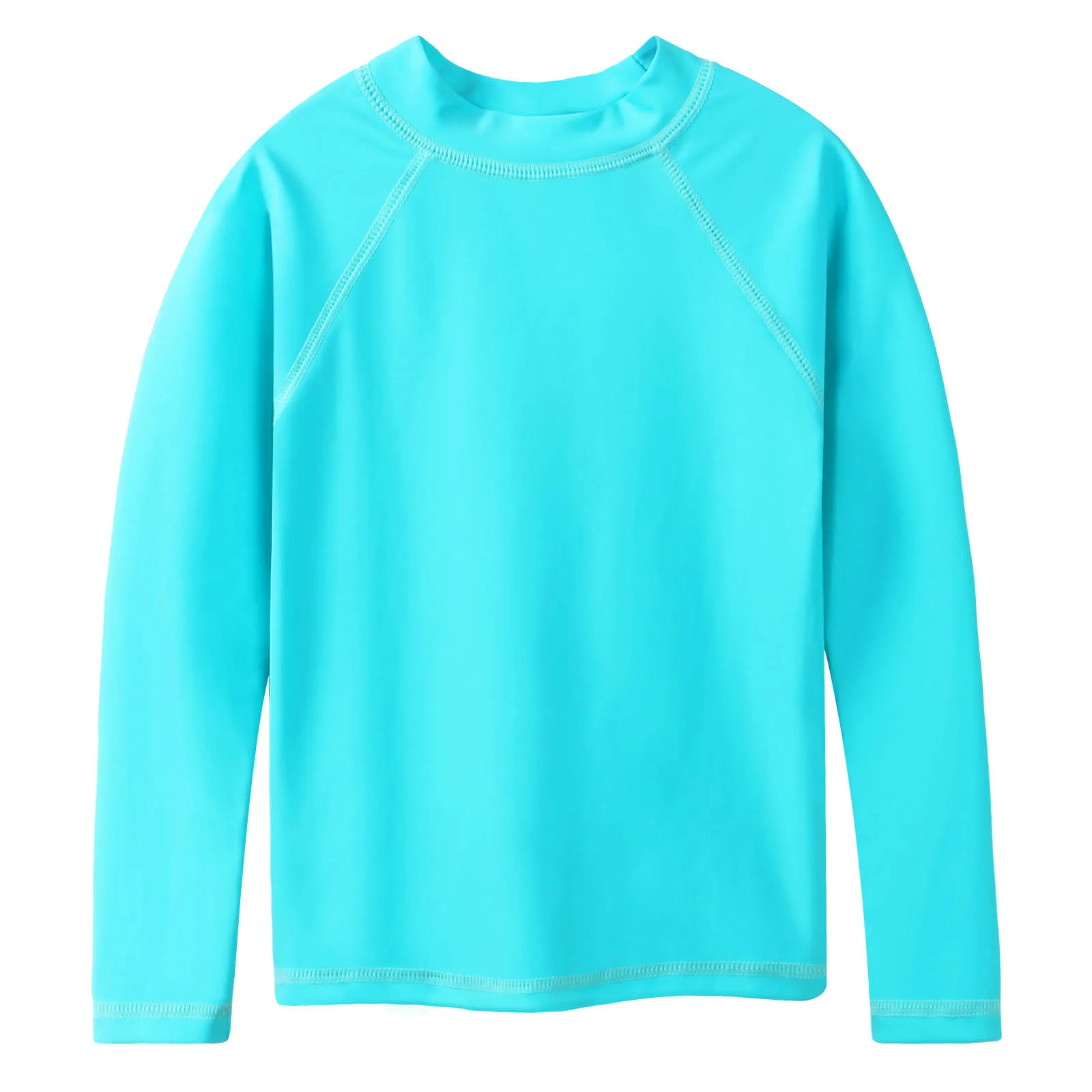 

BAOHULU 2022 Summer New Arrival Kids One Piece Swimsuit Long Sleeve Children Swimwear Sport Swimsuit 5-12 Years