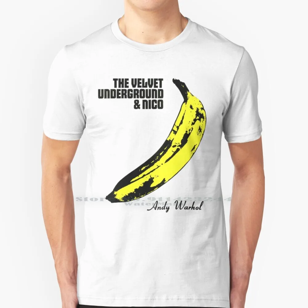 Бархатная подземная футболка из 100% чистого хлопка бархат подземный Нико банан