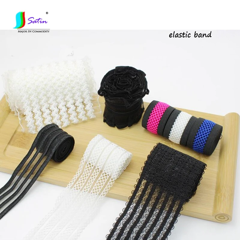 Мягкая тонкая одежда юбка с украшением сетчатая лента в полоску белого и черного