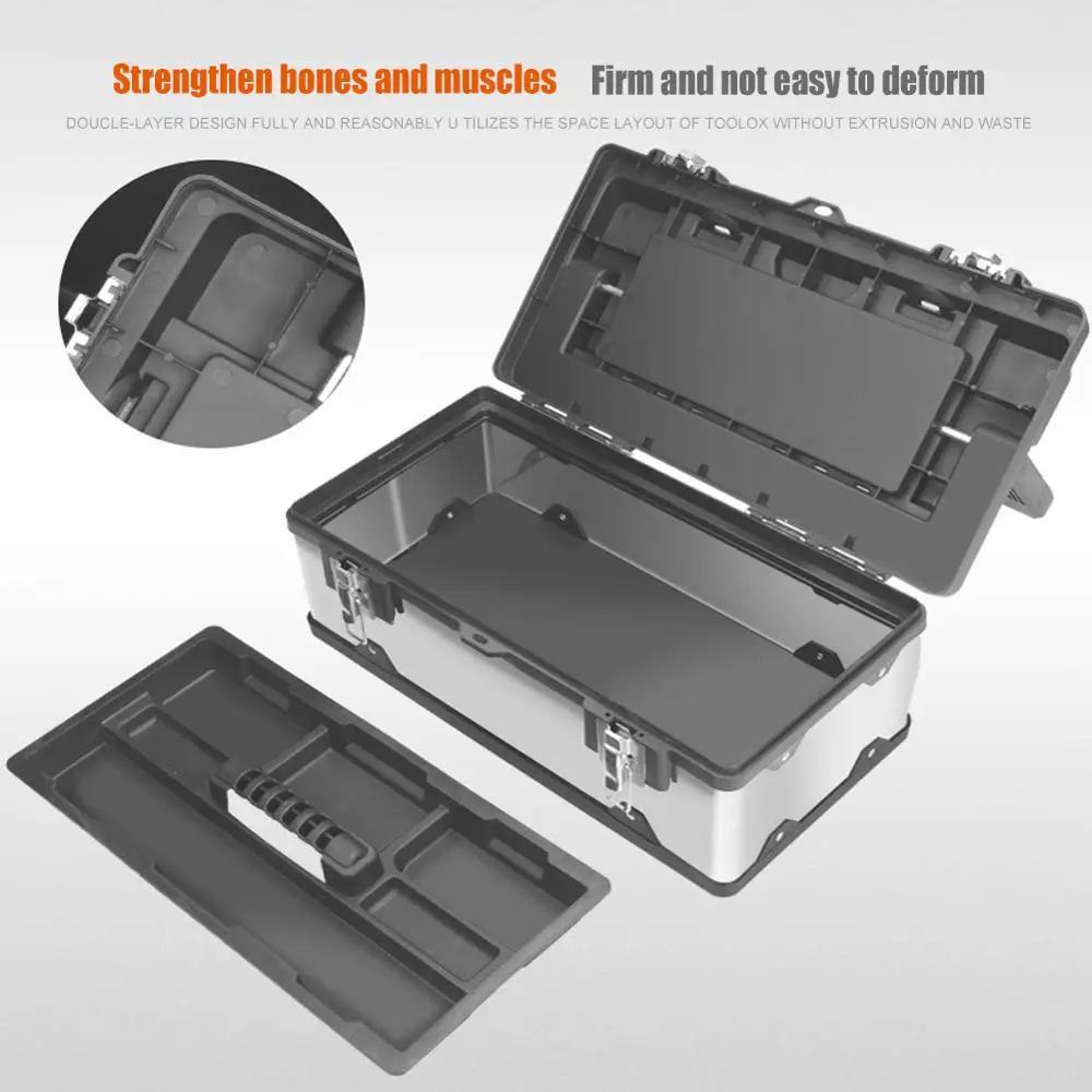 17 дюймов/20 дюймов металлический ящик для инструментов хранения запираемый