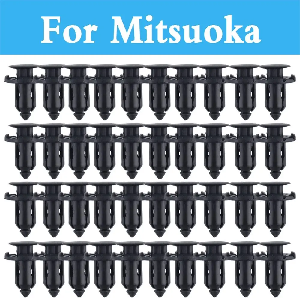 50 шт. 9 мм пластиковый винт с заклепками нажимная Посадка Панель зажимы для