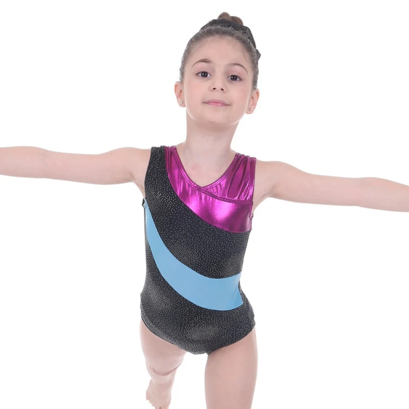 Girls Ballet Gymnastics Leotards One-Piece Practice Outfit 3-14 Years Sleeveless Tutu Dance Wear Clothes | Спорт и развлечения