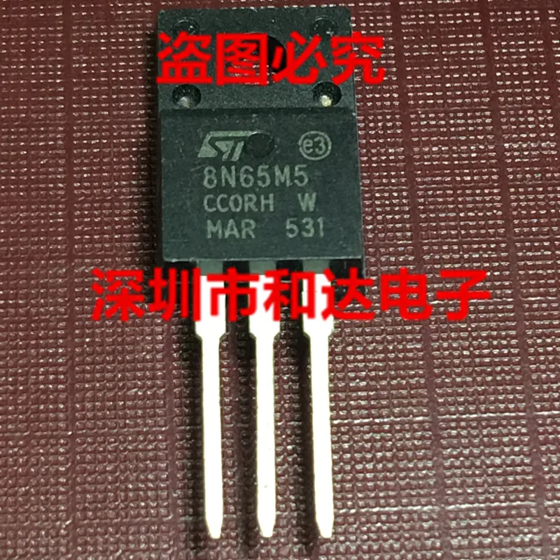 

5pcs 8N65M5 STF8N65M5 TO-220F 710V 7A