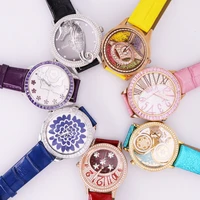 sale discount davena crystal old types lady womens watch japan movt fashion hours bracelet leather girls gift no box