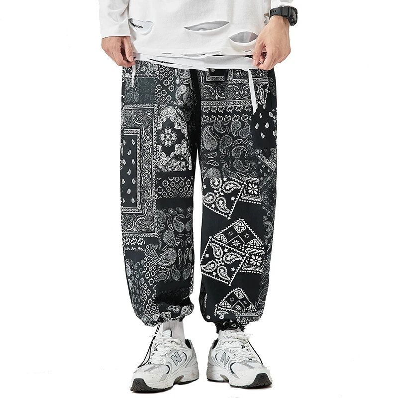 

Ankle-Length Jogging Pants Men Clothing Joggers Men Pants Japanese Streetwear Trousers Men Fashion Hip Hop 2021 Spring Autumn