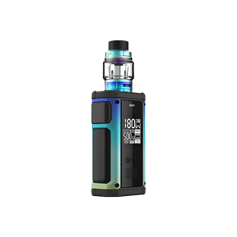 IJOY Captain 2 комплект с V Sub-Ohm баком 5 мл X3 катушки двойной 18650 батареи 180 Вт TC коробка Mod