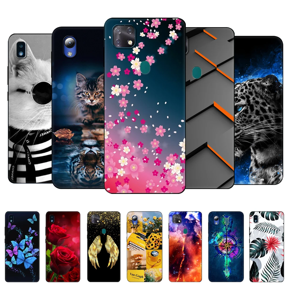 Умный чехол для ZTE Blade 20 L210 задняя крышка телефона L8 Axon 11 SE задний силиконовый