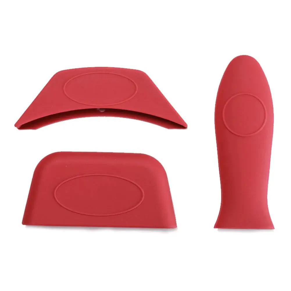 Top Selling Silicone Pot Holders Cover Hot Resistant Non Slip Sleeves for Frying Pans Cookware Handles | Дом и сад
