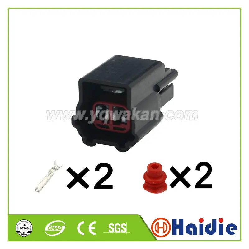 2 комплекта 2pin Ford 3U2Z 14S411 EKB Авто Женский обжимной соединитель водонепроницаемый