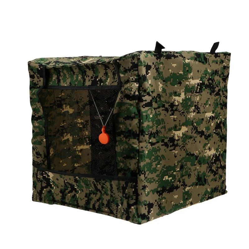 Aim Practice Sling Shot Shooting Target Box Foldable Ammo Recycle Archery Target Case Silicone Buffer Cloth Sport Entertainment
