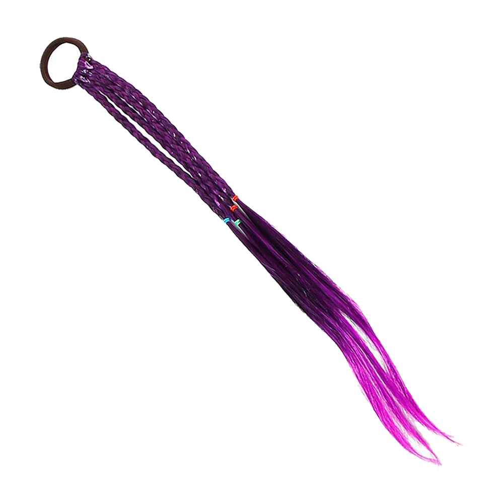 Милые эластичные резинки для волос девочек аксессуары парик кольцо прически