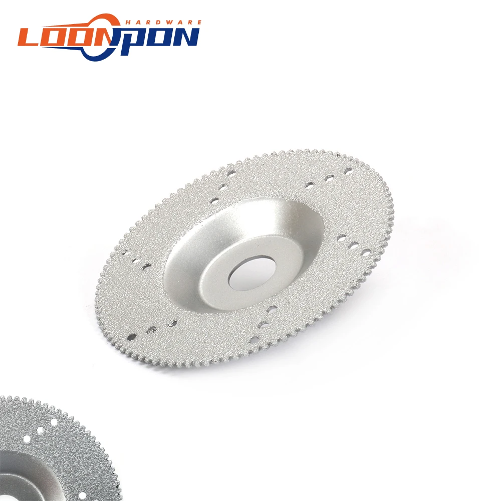 100MM 4'' Diamond Coated Circular Cutting Disc Grinding Wheel Saw Blade For Stone Ceramic Slate Granite Bore 16mm | Инструменты