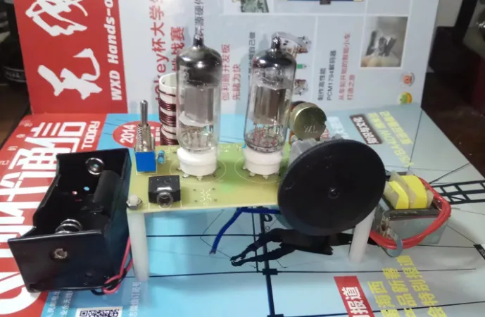 Комплект радиоприемника с регенеративной трубкой комплект для двумя лампами