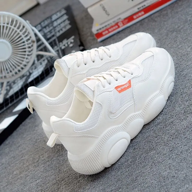 

Кроссовки женские из искусственной кожи, водонепроницаемые, на плоской подошве, 2020