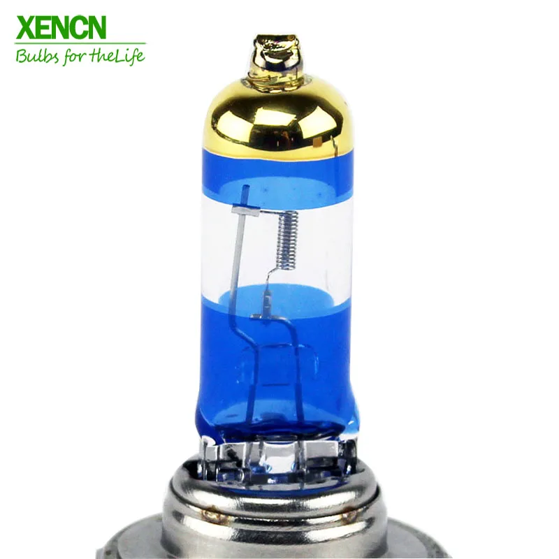 XENCN Xenon H7 12V 100W 4300k Gold Diamond Замена автомобильных фар галогенная Автомобильная противотуманная фара 30% больше Свет 75 м луч 2 pos