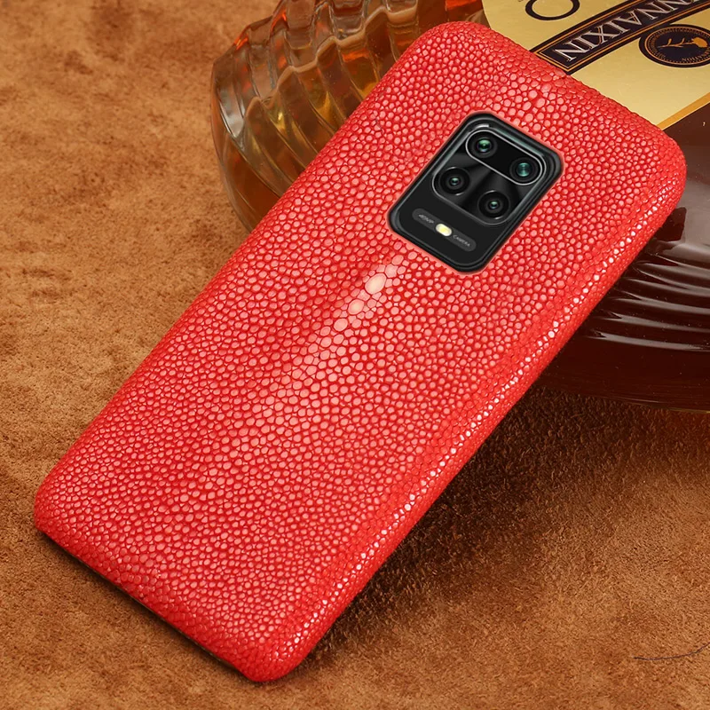 Оригинальный жемчужный кожаный чехол для телефона Gourami Xiaomi Redmi Note 9S 9 Pro 7 8 8T Mi Lite 10 9T
