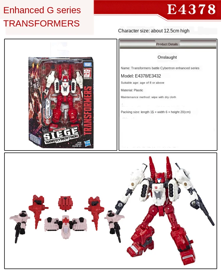 

Hasbro Transformers Final Battle Cybertron Besieged Series D-class Tin Claudia Police Car Assault