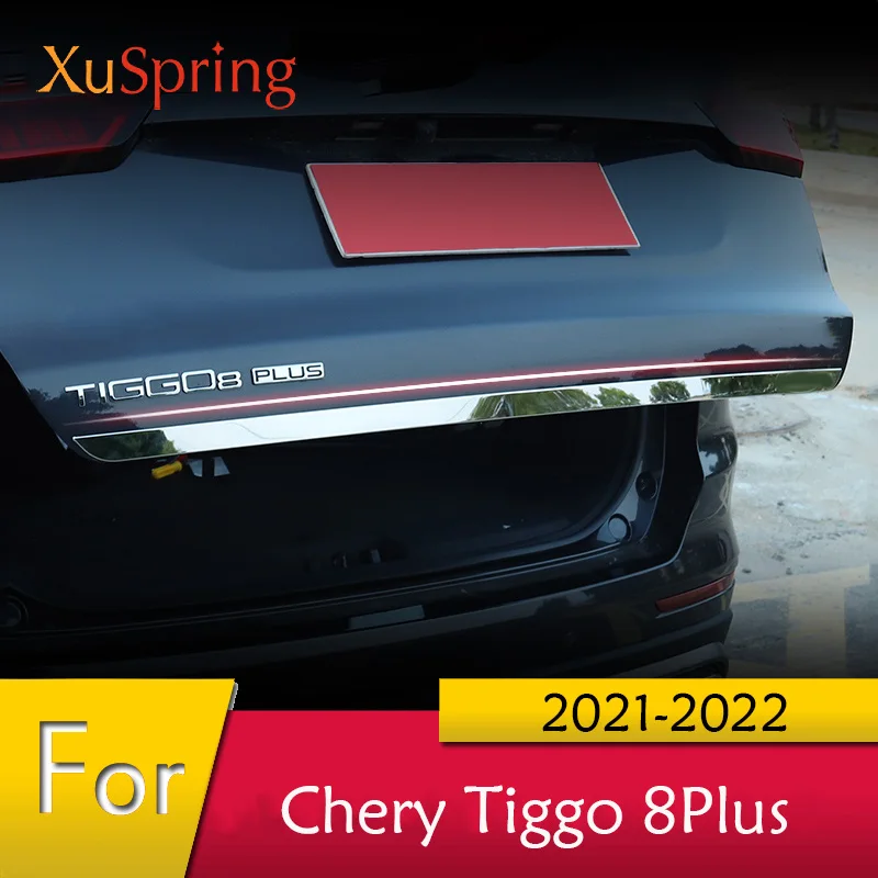 

Пуговица для задней двери автомобиля, отделка для заднего бампера, наклейки, внешний декор, автостайлинг для Chery Tiggo 8Plus 2021 2022