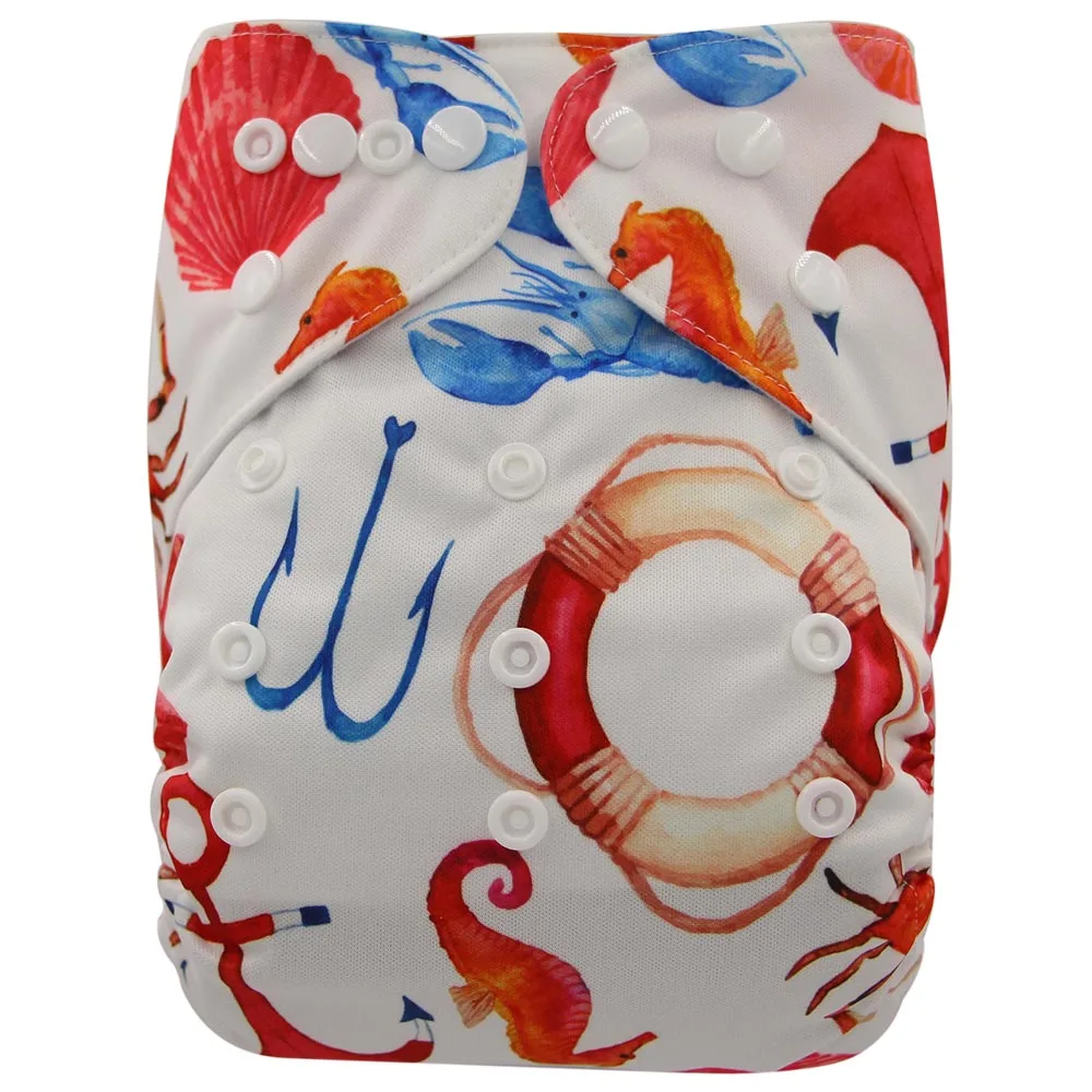 OB182 Ohbabyka/Лидирующий бренд, многоразовые детские подгузники с карманами, детские моющиеся штаны из микрофибры велюра, моющиеся детские подгузники - Цвет: OB182