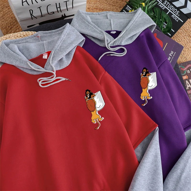 Осенне-зимние мужские толстовки популярных цветов в стиле пэчворк с