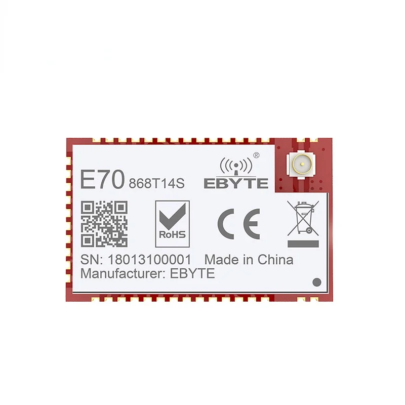 Беспроводной радиочастотный модуль CDSENET CC1310 861-876 5 МГц 14 дБм SOC SMD IOT передатчик